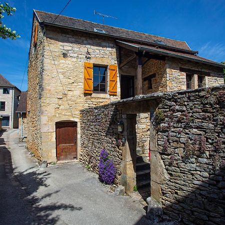 Maison En Pierres Au Coeur Du Village Medieval De Villeneuve Экстерьер фото